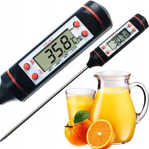 Termômetro Culinário Digital Espeto Alimento Cozinha