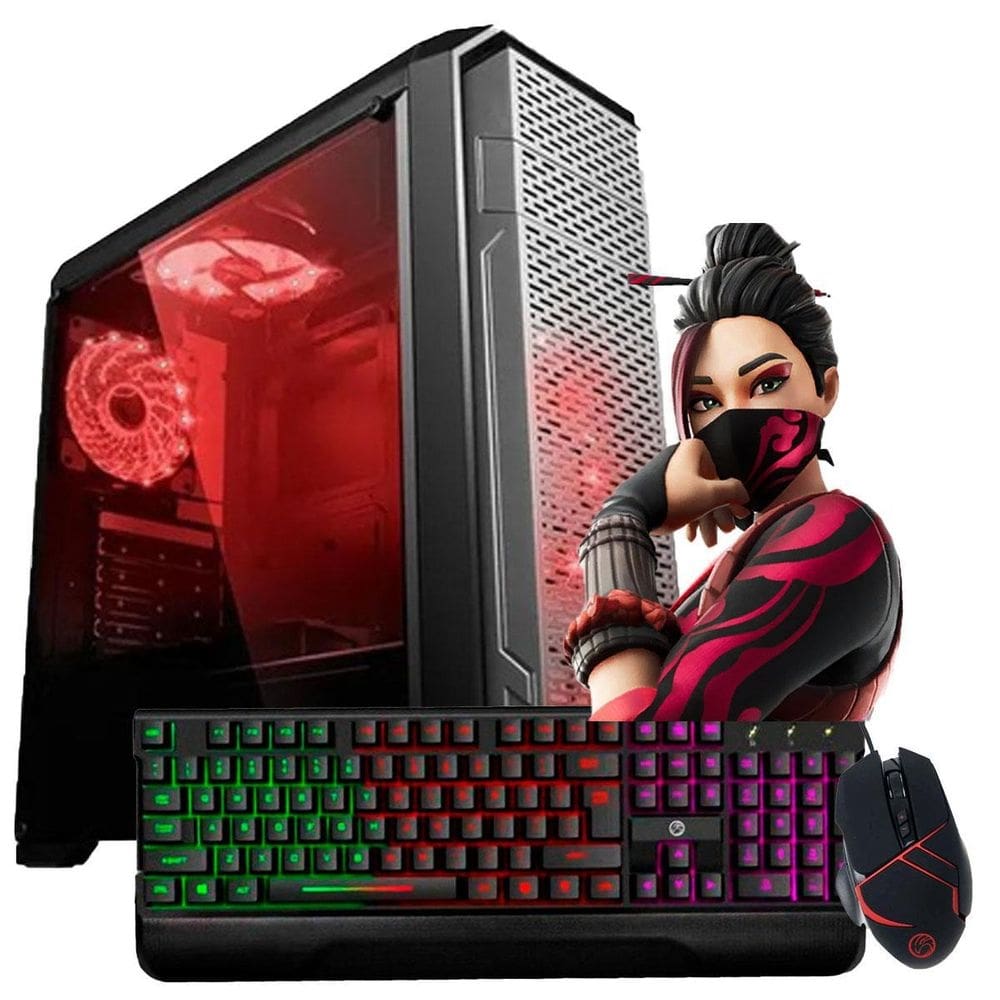 Cpu gamer completo i3 8gb ssd 120gb placa de video