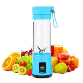 Mini liquidificador portátil recarregável mixer usb academia