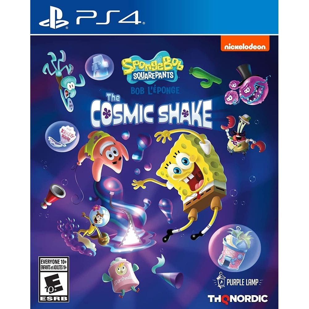 Spongebob squarepants cosmic shake ps4 midia fisica