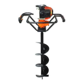 Perfurador De Solo Gasolina 52Cc + Broca 80X20 Vulcan Vps520