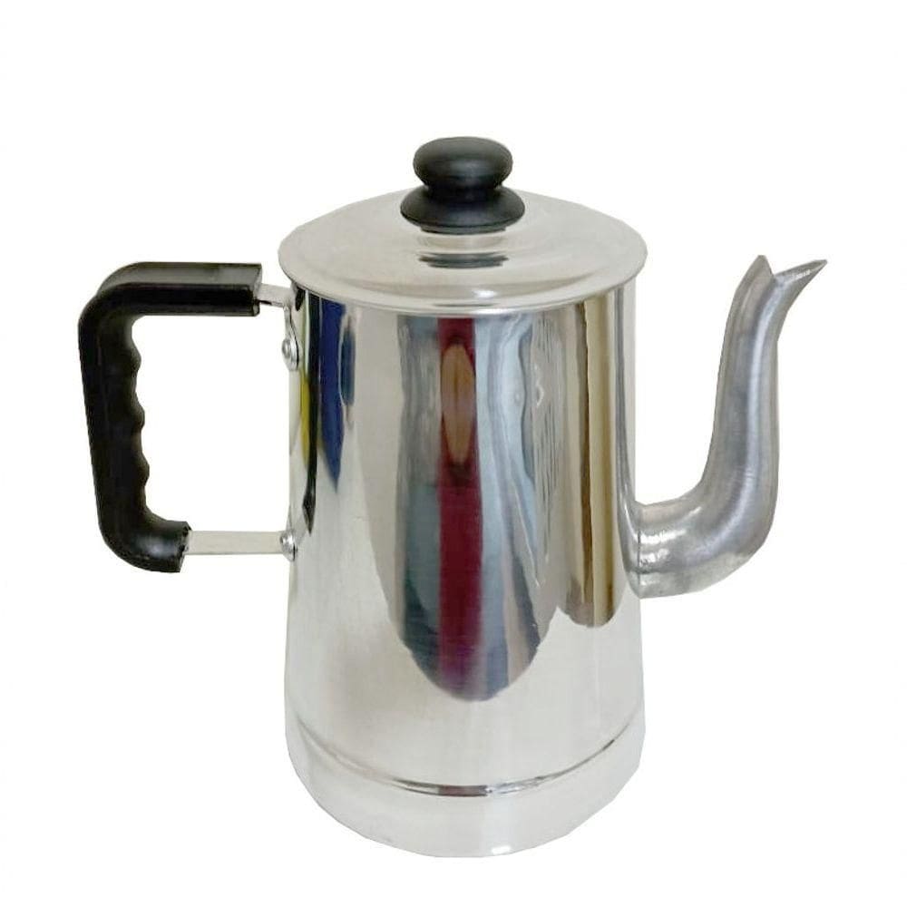 Bule Grande De Alumínio Polido Grosso 4mm 3,4 Litros Docesar