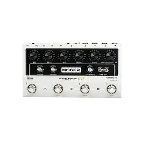 Pedal multi preamp live mooer para guitarra m999