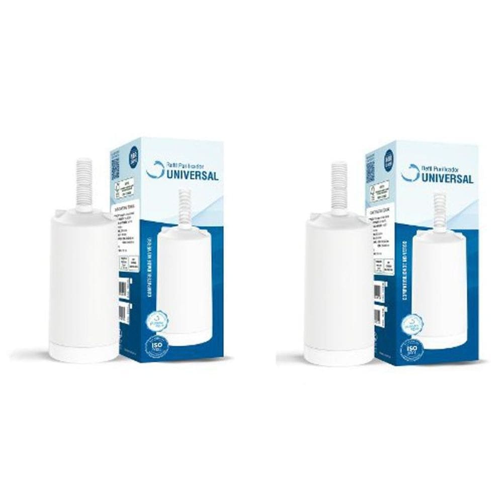 2 Filtros Vela Universais Rosca Longa Bica Móvel Plan Aguá