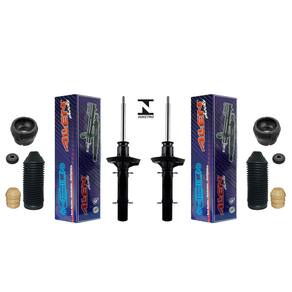 Par 2 amortecedor kit batente dianteiro new beetle 07