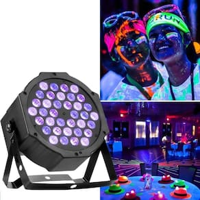 Canhão 36 Led Espelhado Para Decoração De Buffets