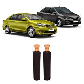 2 batente coifa suspensão traseira etios sedan 2018 2019 20