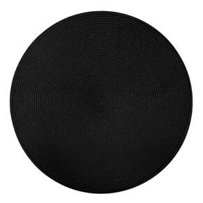 Jogo Americano Redondo 1 Unidade 38Cm Preto