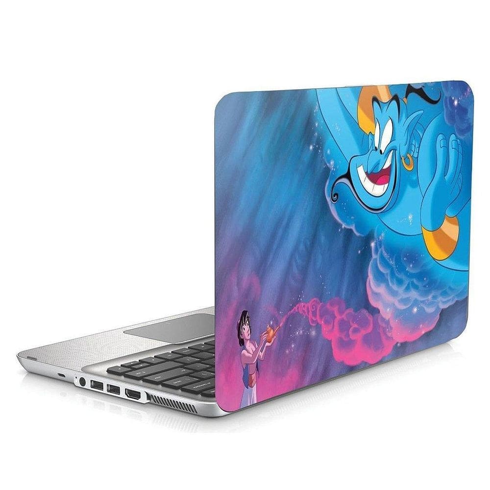 Skin Adesivo Protetor Notebook 15 Aladdin Jamine Gênio D2