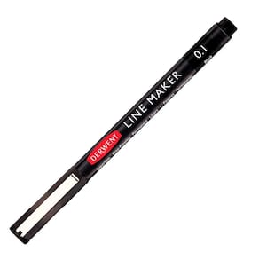 Caneta Graphik Line Maker 0,1Mm Preta Derwent
