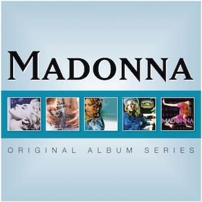 Cd madonna -  album series  5 cds
