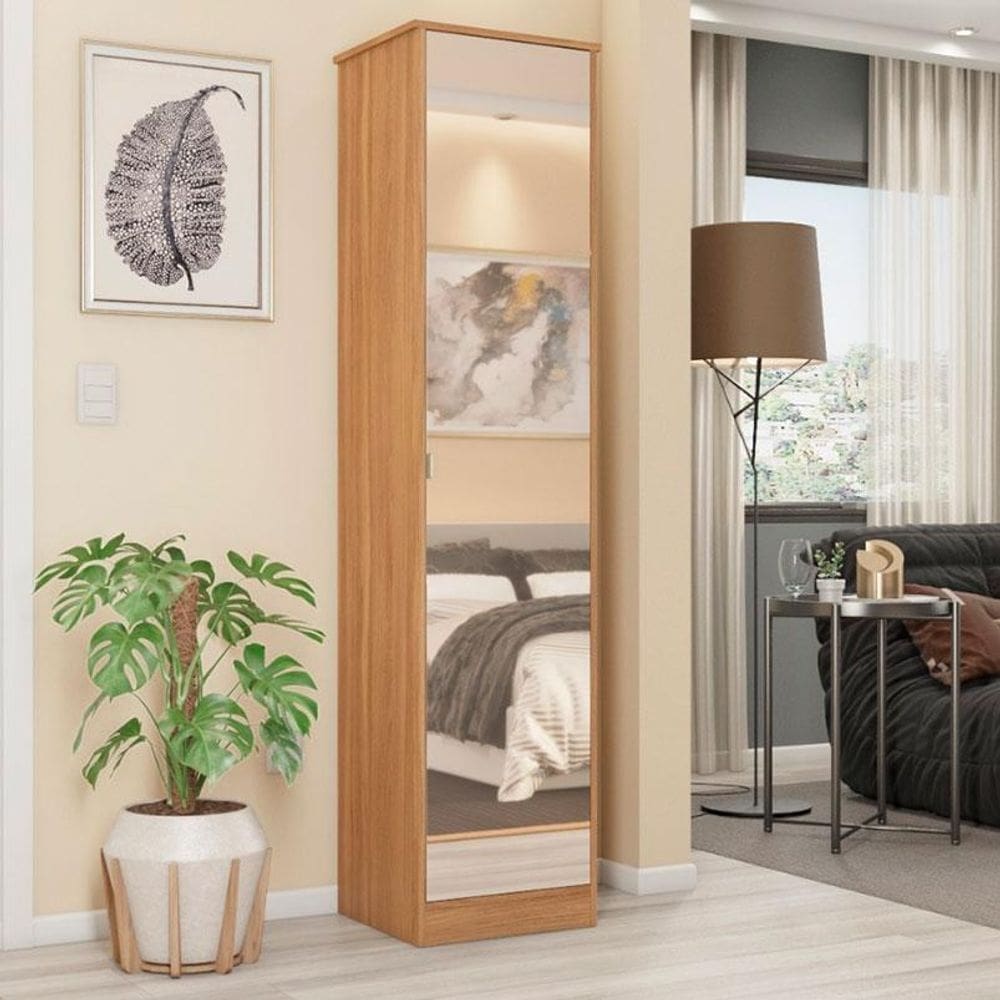 Armário Multiuso Ambiente Reflex 2 Amêndola Touch – Demóbile