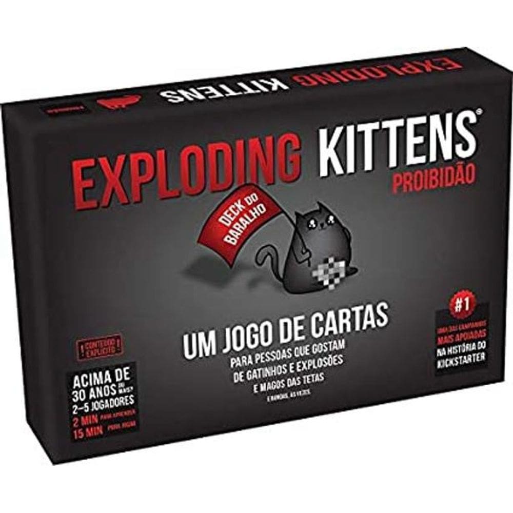 Exploding Kittens Proibidão Português