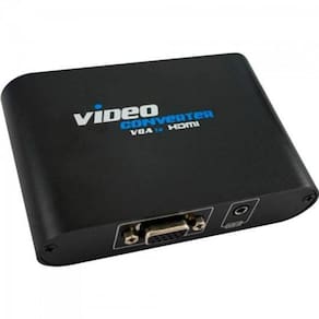 Conversor Vga Para Hdmi Video Converter Preto Pix