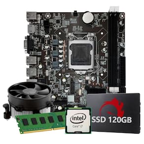 Kit Upgrade Intel Core I7 2 Geração, 4Gb Ram, Ssd 120Gb,