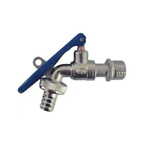 Torneira de metálica para jardim 1/2 com cadeado japi