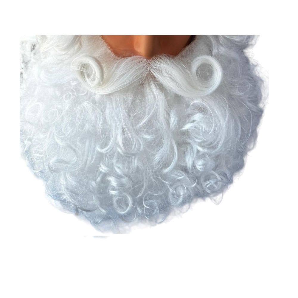 Kit Barba Bigode Papai Noel Realista Luxo O Mais Realista