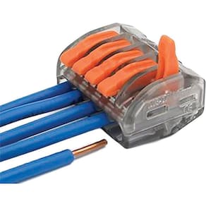 10un kit conector emenda rápida alavanca borne 5 fios