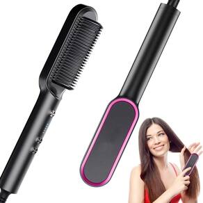 Escova 3 Em 1 Alisadora Secadora Cabelo Perfeito