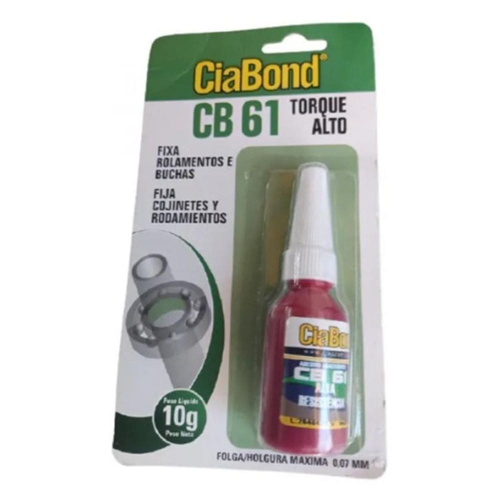 Cola torque alto trava bucha rolamento ciabond 10g
