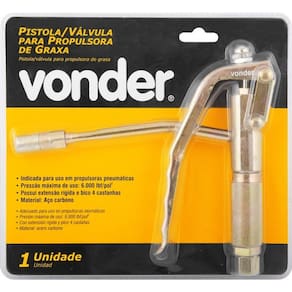Ferramenta de aplicação propulsora de graxa com válvula 1/8 npt vonder