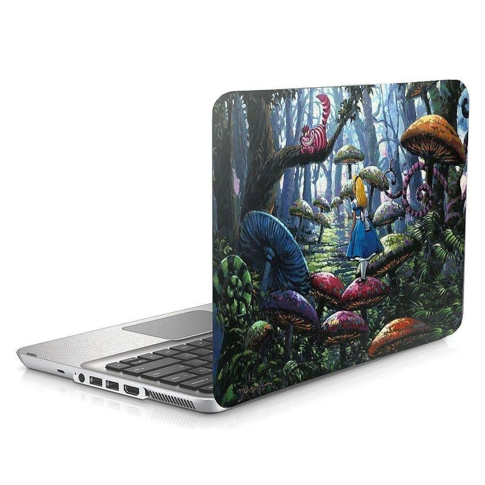 Skin Adesivo Protetor Notebook 15 Wide Alice No País Das