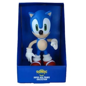 Boneco sonic the hedgehog grande  sega 25cm