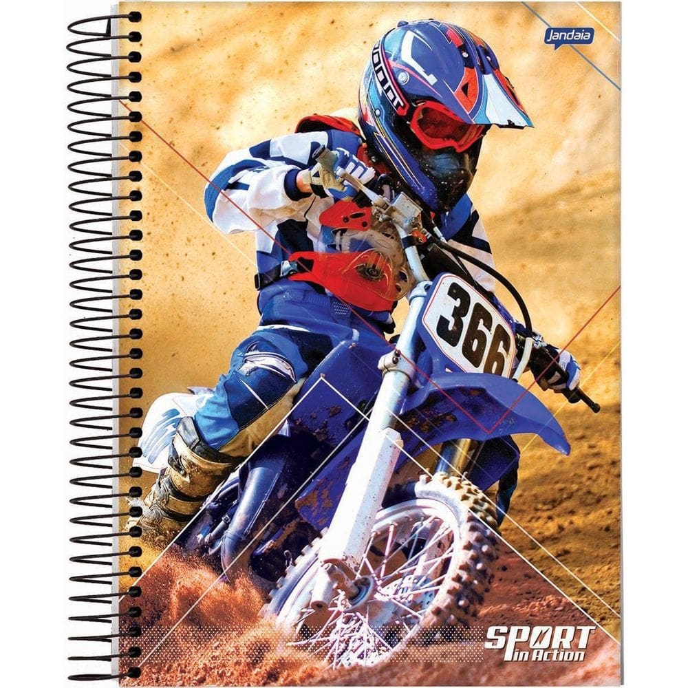 Caderno 01X1 Capa Dura 2021 Sport 80 Folhas