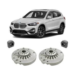 Par coxim + bucha da barra dianteira bmw x1 - 2017 2018 2019