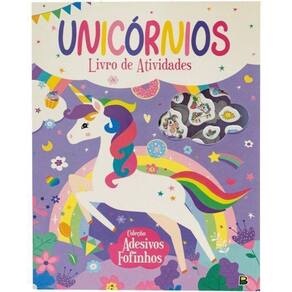 Livro Adesivos Fofinhos: Unicornios - Única Único