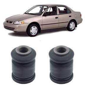 Par bucha menor suspensão dianteira corolla 2000 2001 2002