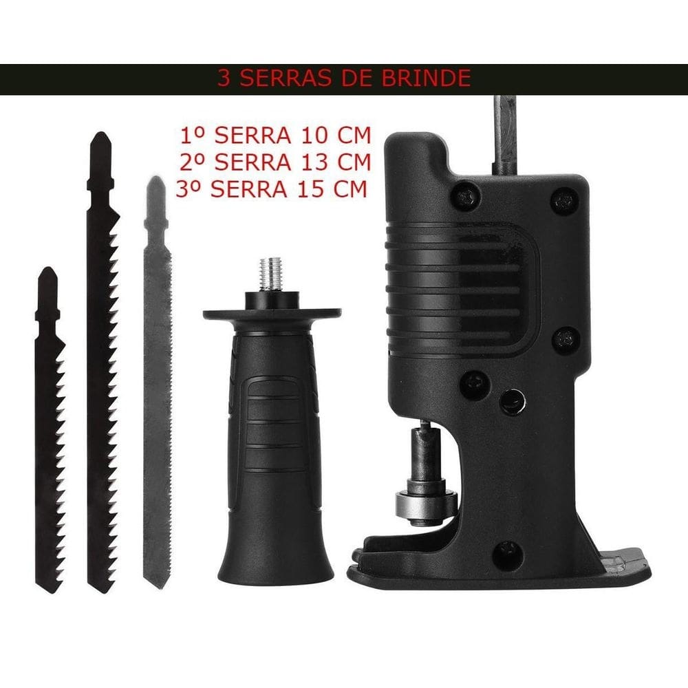 Adaptador de serra elétrica para furadeira pronta
