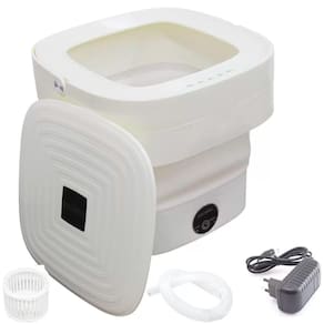 Lavadora mini portátil 6,5l solução compacta lavagem rápida