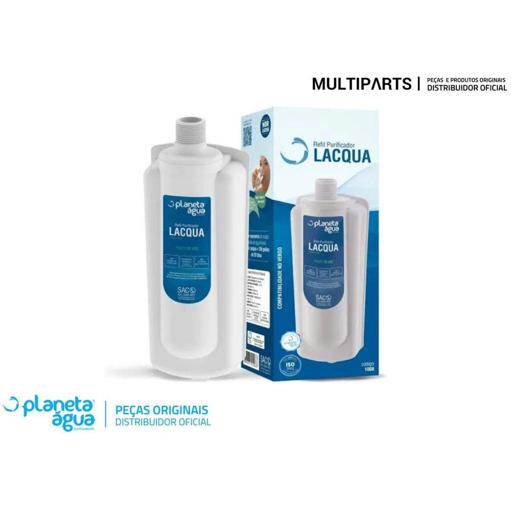 Refil Filtro Lacqua Especial Cod. 1008A Purificador Água