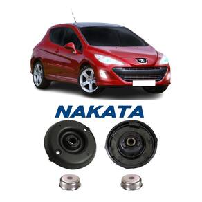 2 coxim com cubo de apoio dianteiro peugeot 308 2012 2013 14