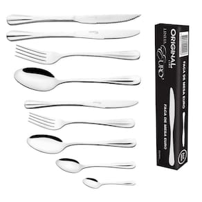 Garfo e faca inox 108pçs- bar, restaurante, talheres