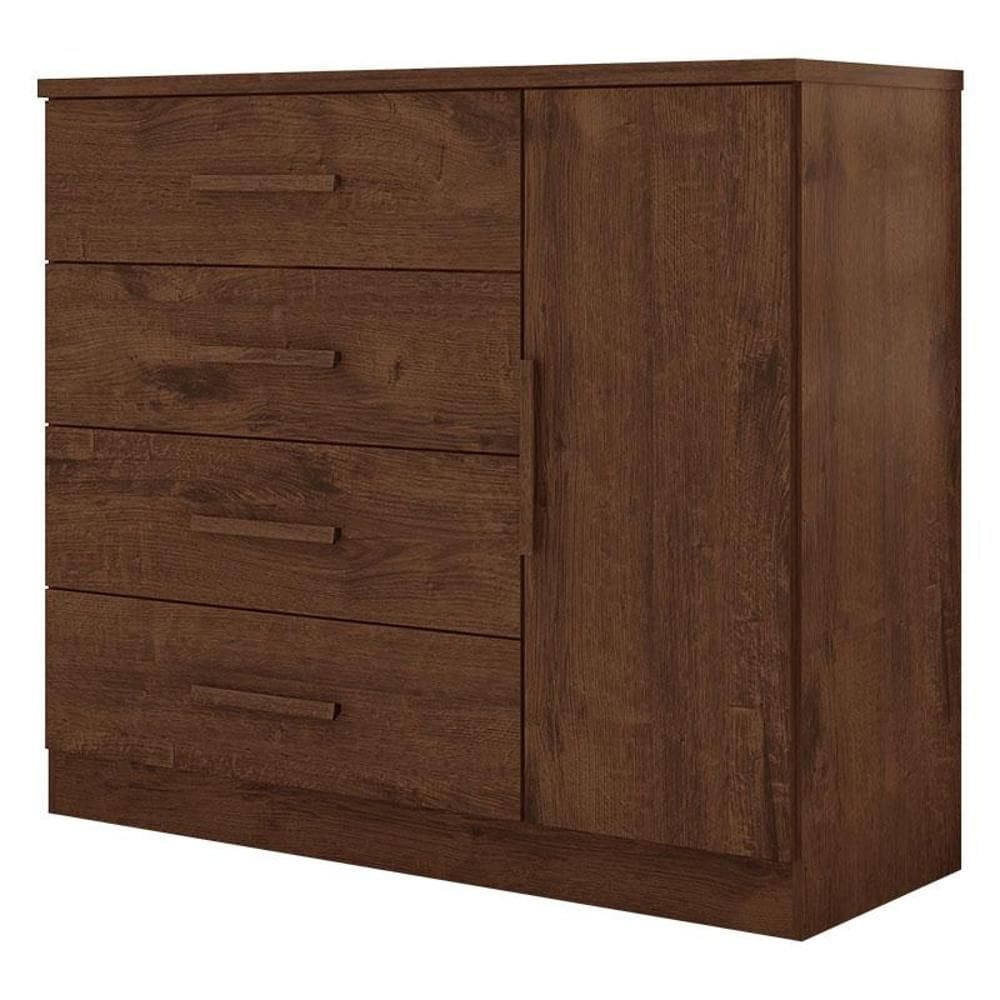 Cômoda Sapateira Gênova Plus Jacarandá – Zanzini