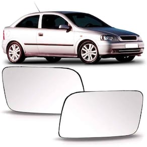 Lente retrovisor com base astra 1999 a 2004