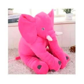 Almofada de pelúcia Fuchsia Elephant Emotional Attachment 50x20cm