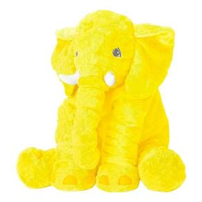 Almofada de pelúcia Yellow Elephant Emotional Attachment 50x20cm