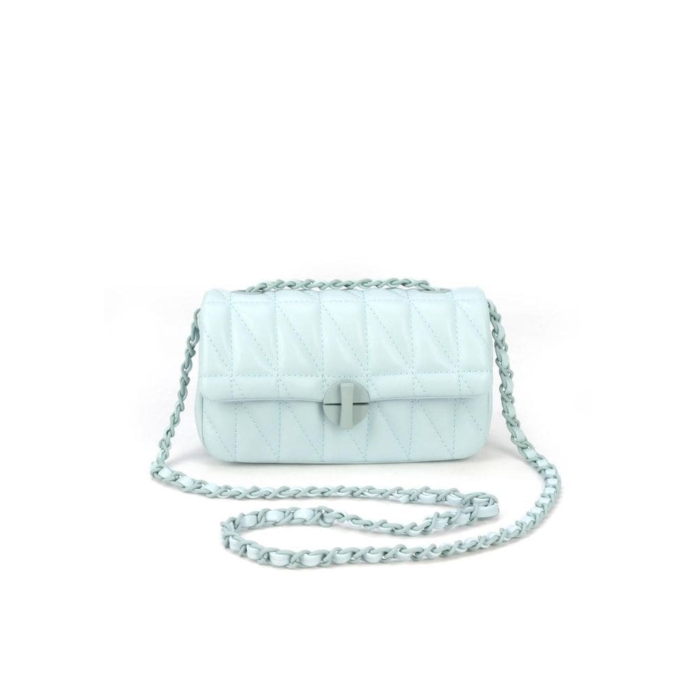 Bolsa Transversal Gash Matelasse Azul 23x15x6cm