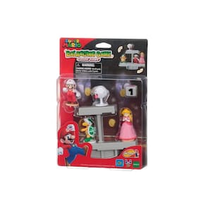 Jogo de equilíbrio Super Mario Castle Stage com 4 figuras