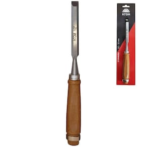 Formão para entalhe 1/2 pol. 12mm aço forjado profissional