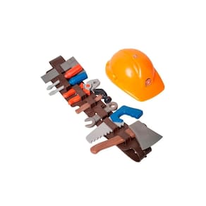 Conjunto de ferramentas Builder para crianças com capacete