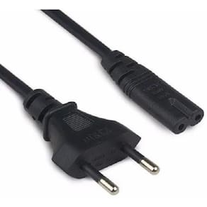 Cabo forca preto 3,00 mts para notebook chip sce