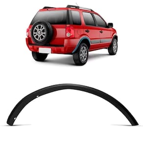 Alargador paralama traseiro ecosport 03 a 11 longa esquerdo