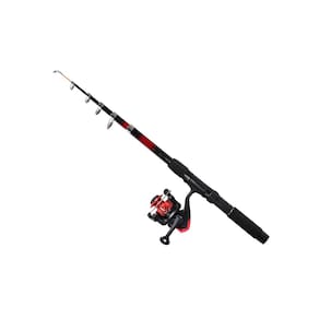 Vara de pesca + carretel + 1 fio de nylon para pesca 2,10 m