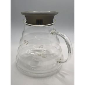 Jarra de Vidro Borossilicato Com Tampa  600ml