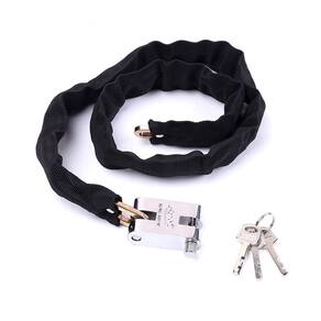 Conjunto de trava de corrente para motocicletas e bicicletas de 100 cm
