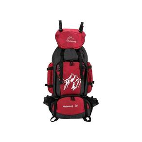 Mochila de acampamento para viagens ao ar livre 90L à prova d`água